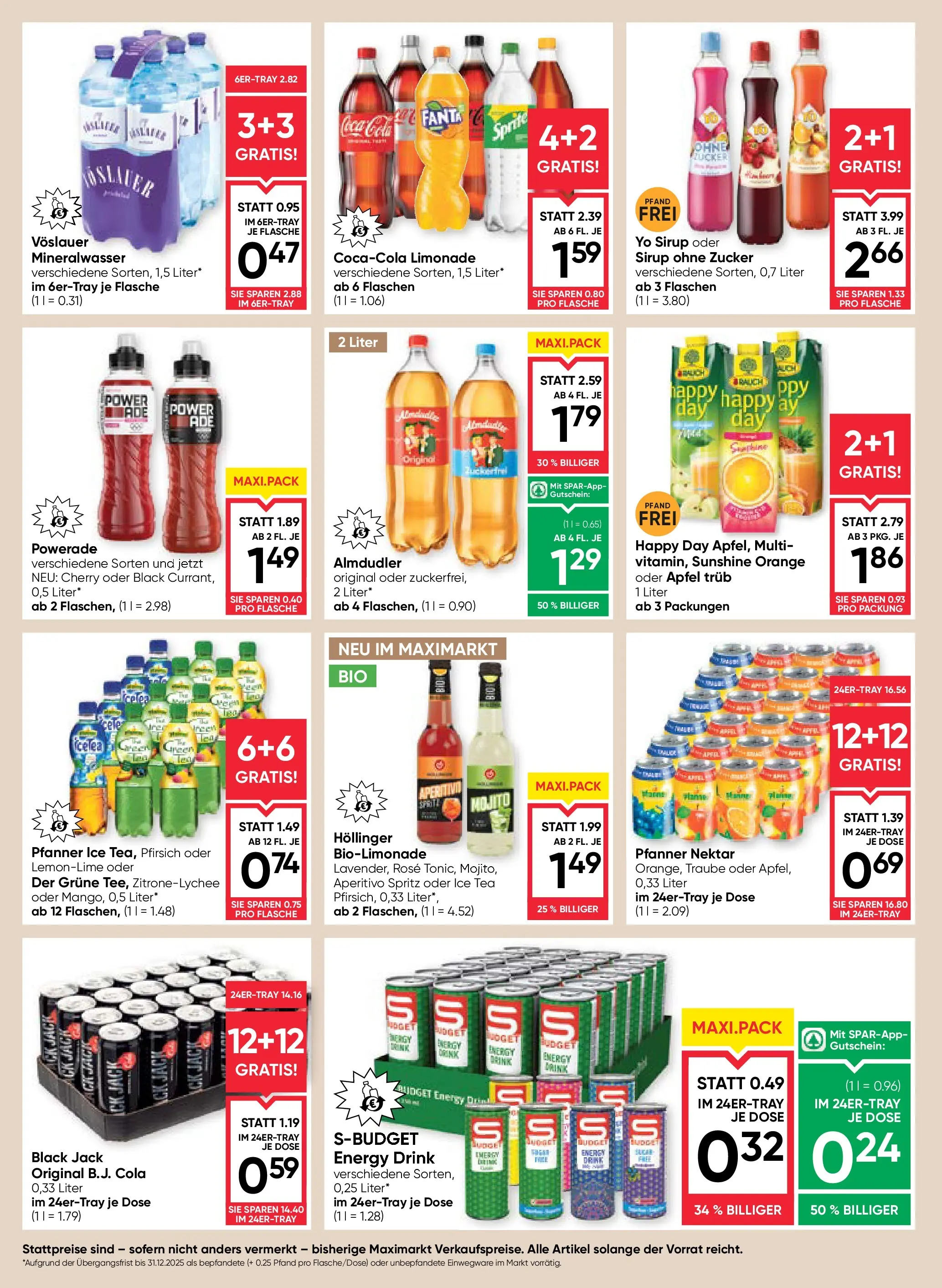 Maximarkt Anif, Bruck an der Großglocknerstraße von 16.10.2025 - Aktuelle Angebote | Seite: 14 | Produkte: Zucker, Pfirsich, Äpfel