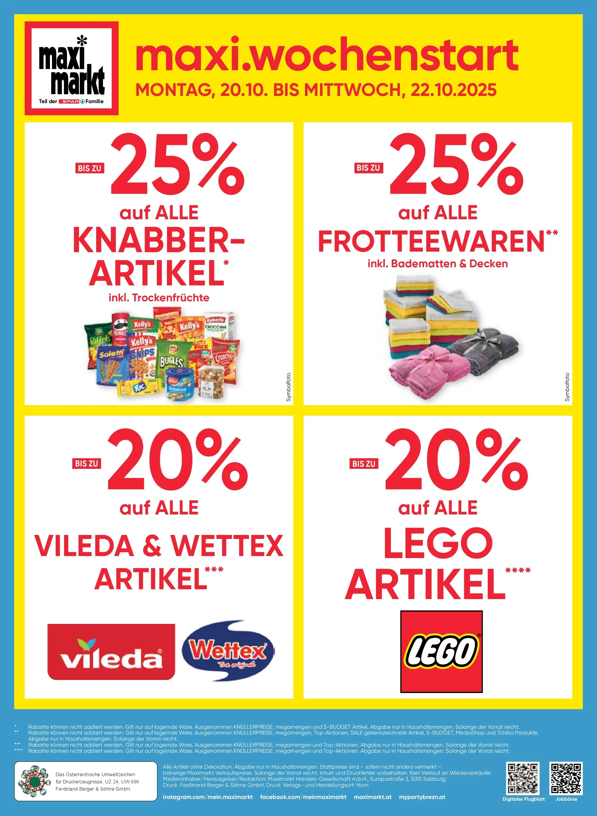 Maximarkt Anif, Bruck an der Großglocknerstraße von 16.10.2025 - Aktuelle Angebote | Seite: 24