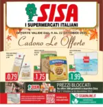Sisa Cadono le offerte - al 22.10.2025