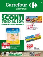 Carrefour Express Sconti fino al 30% - al 23.10.2025