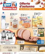 Iper Nonna Isa Offerte d'autunno - al 20.10.2025