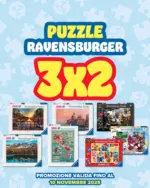 G di Giochi Puzzle ravensburger 3x2 - al 10.11.2025