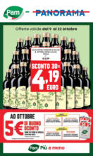 Offerte valide dal 9 al 22 Ottobre