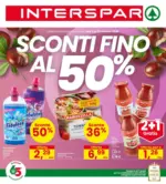 Interspar Sconti fino al 50% - al 22.10.2025