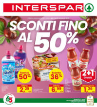 Sconti fino al 50%