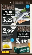 Precios válidos del 9 al 15 de octubre de 2025