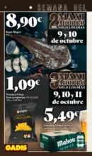Precios válidos del 9 al 15 de octubre