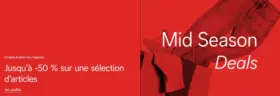 Jusqu'à -50 % sur une sélection d’articles