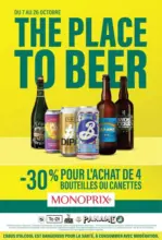 Monoprix GUIDE PLACE TO BEER - au 26.10.2025