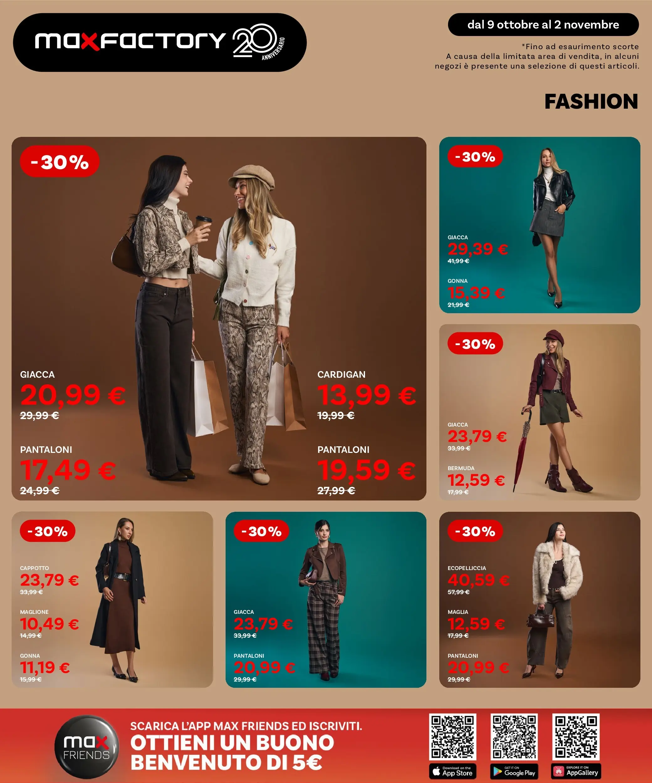Nuovo Max Factory - Grandi Offerte fino al -50% dal 09/10/2025 > offerte anteprima 🛍️ | Pagina: 2 | Prodotti: Pantaloni, Gonna, Maglione, The