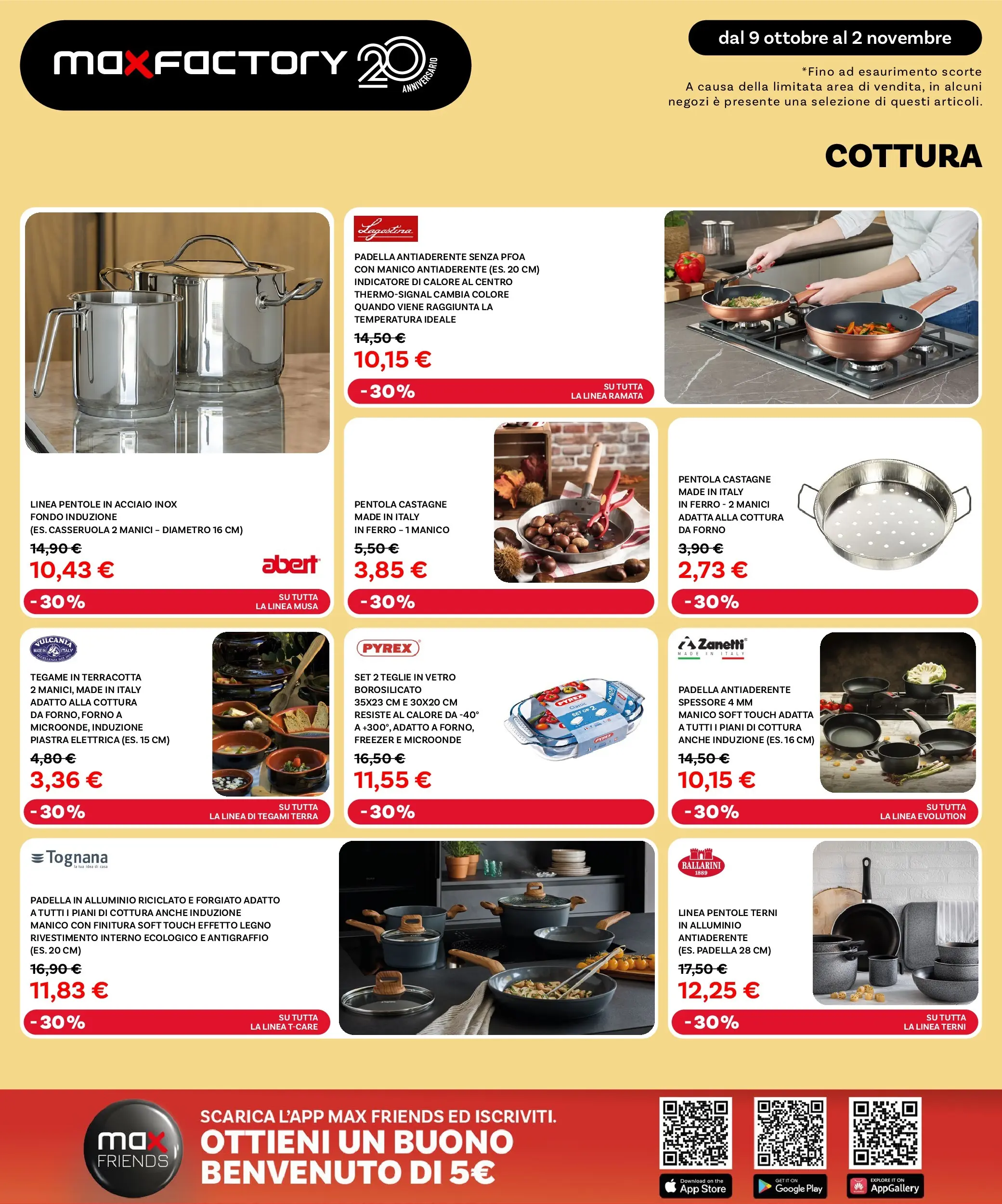 Nuovo Max Factory - Grandi Offerte fino al -50% dal 09/10/2025 > offerte anteprima 🛍️ | Pagina: 12 | Prodotti: Microonde, The, Forno, Terra
