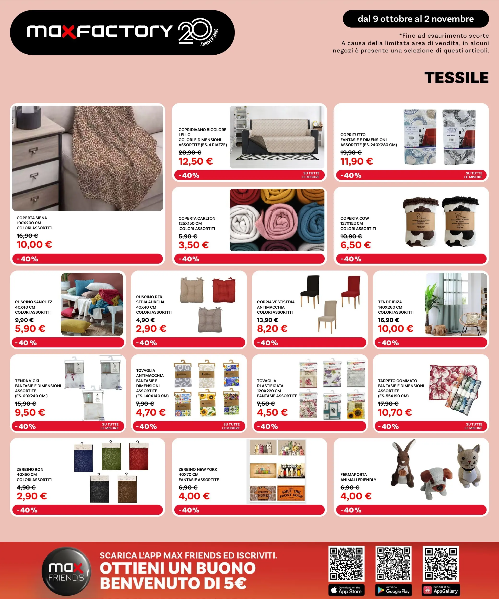 Nuovo Max Factory - Grandi Offerte fino al -50% dal 09/10/2025 > offerte anteprima 🛍️ | Pagina: 16 | Prodotti: Tenda, The, Coperta, Zerbino