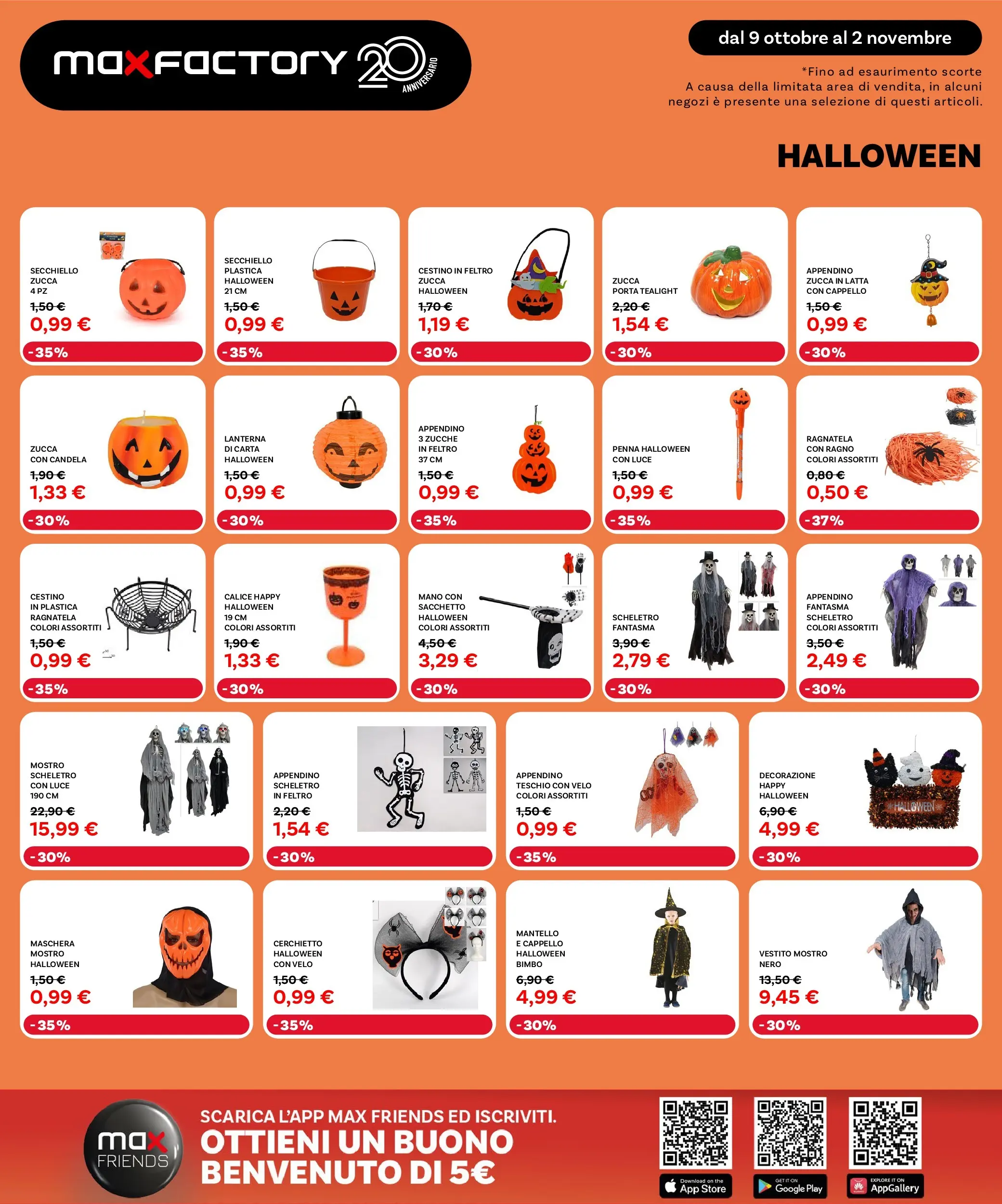 Nuovo Max Factory - Grandi Offerte fino al -50% dal 09/10/2025 > offerte anteprima 🛍️ | Pagina: 33 | Prodotti: Maschera, Vestito, Cappello, Appendino