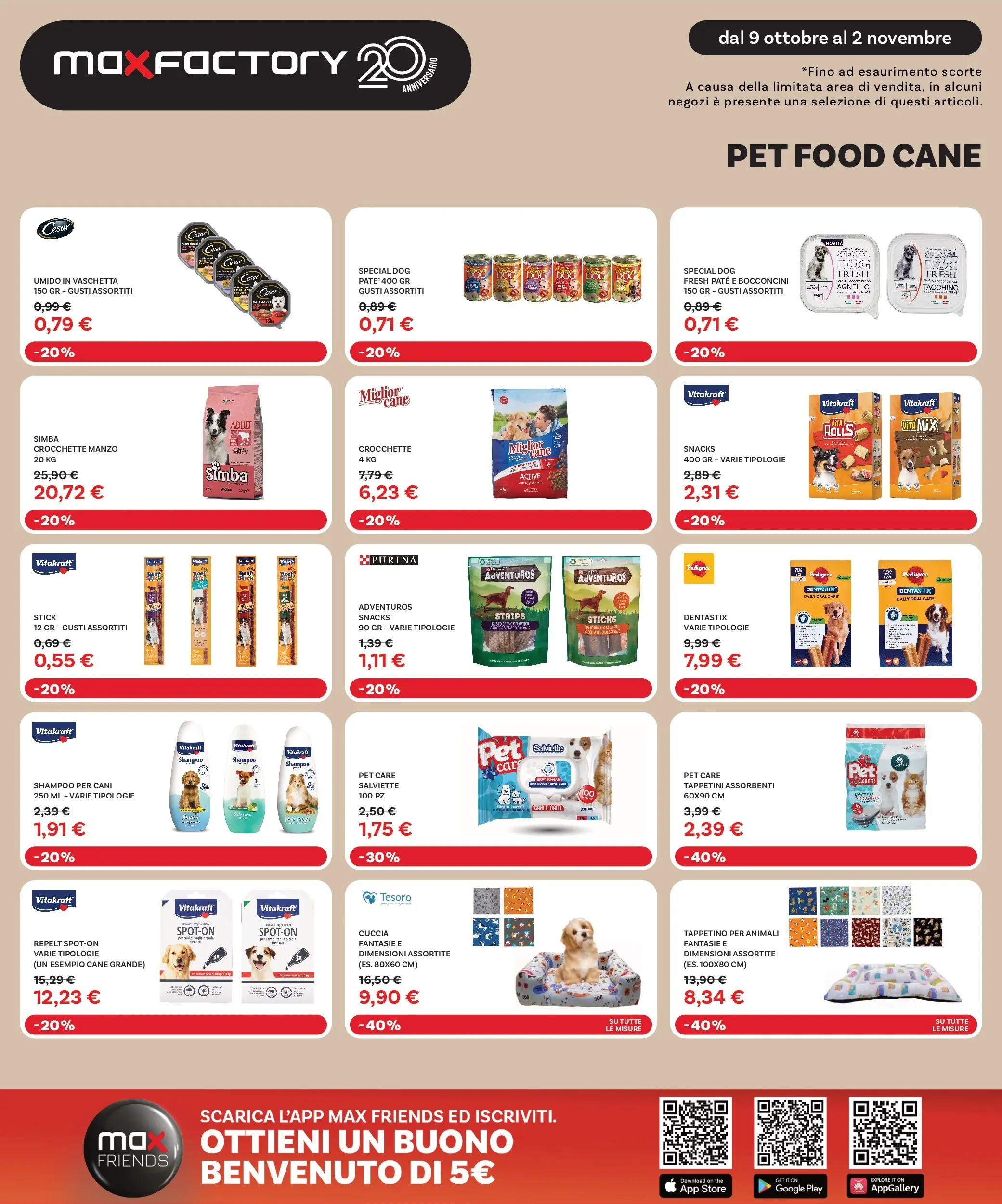 Nuovo Max Factory - Grandi Offerte fino al -50% dal 09/10/2025 > offerte anteprima 🛍️ | Pagina: 21 | Prodotti: Shampoo, Manzo, The, Agnello