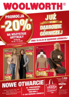 Pogląd oferty "Woolworth Gazetka - Już w Dąbrowa Górnicza" - ważna od 15.10.2025