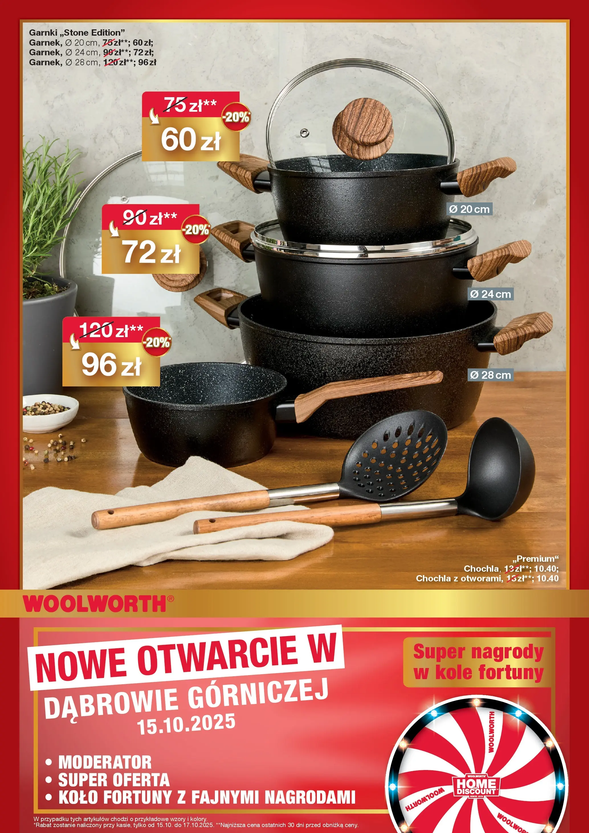 Woolworth Gazetka - Już w Dąbrowa Górnicza od (15.10.2025 - 17.10.2025) | Strona: 9 | Produkty: Garnki