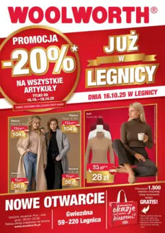 Pogląd oferty "Woolworth Gazetka - Już w Legnicy" - ważna od 16.10.2025