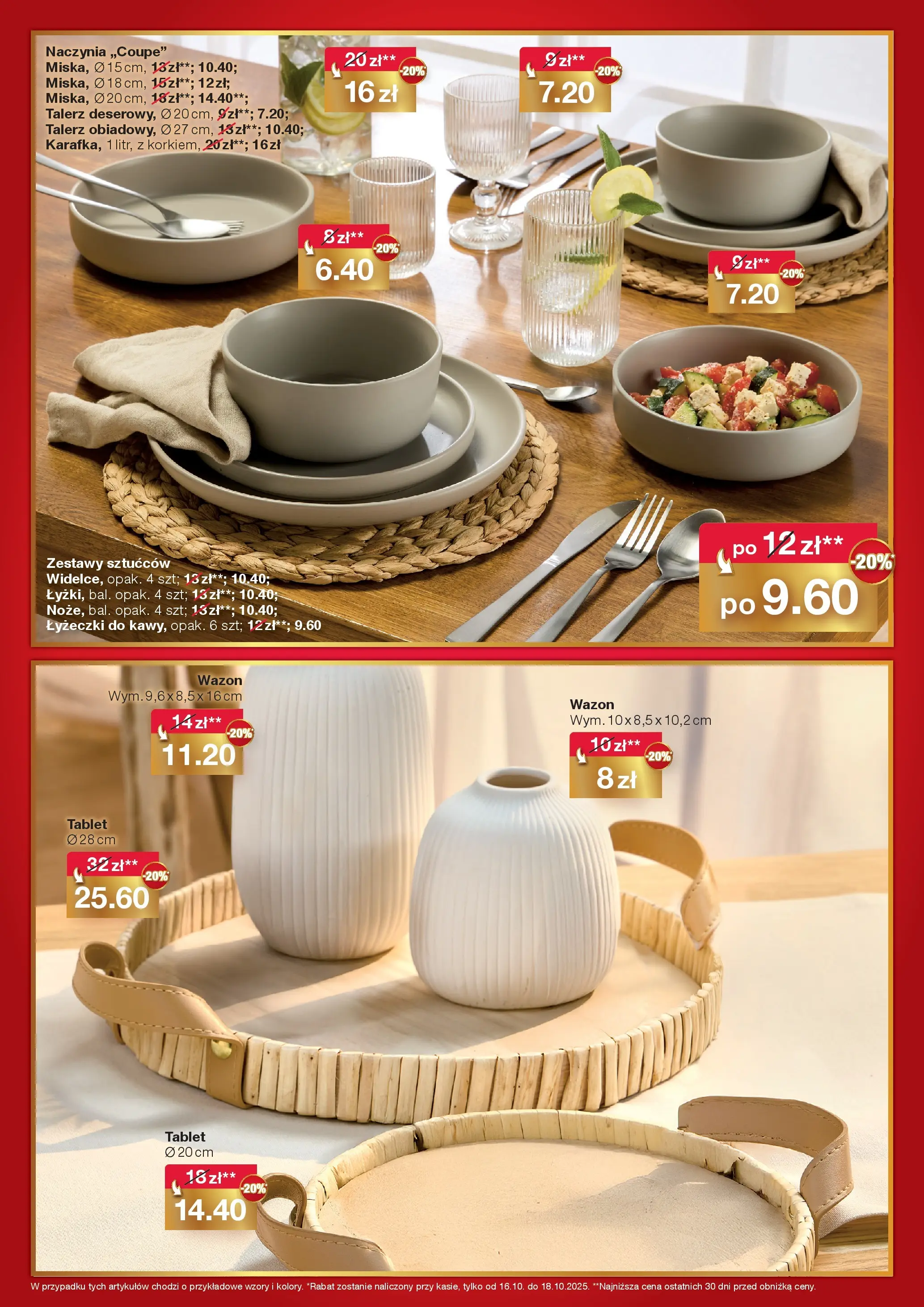 Woolworth Gazetka - Już w Legnicy od (16.10.2025 - 18.10.2025) | Strona: 10 | Produkty: Tablet, Wazon