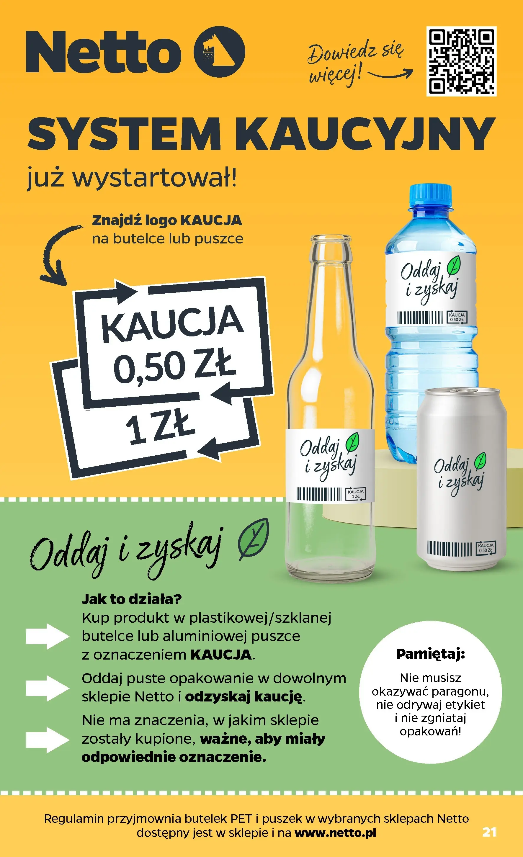 Netto gazetka - Spożywcza od 13.10.2025 - Aktualne promocje | Strona: 21