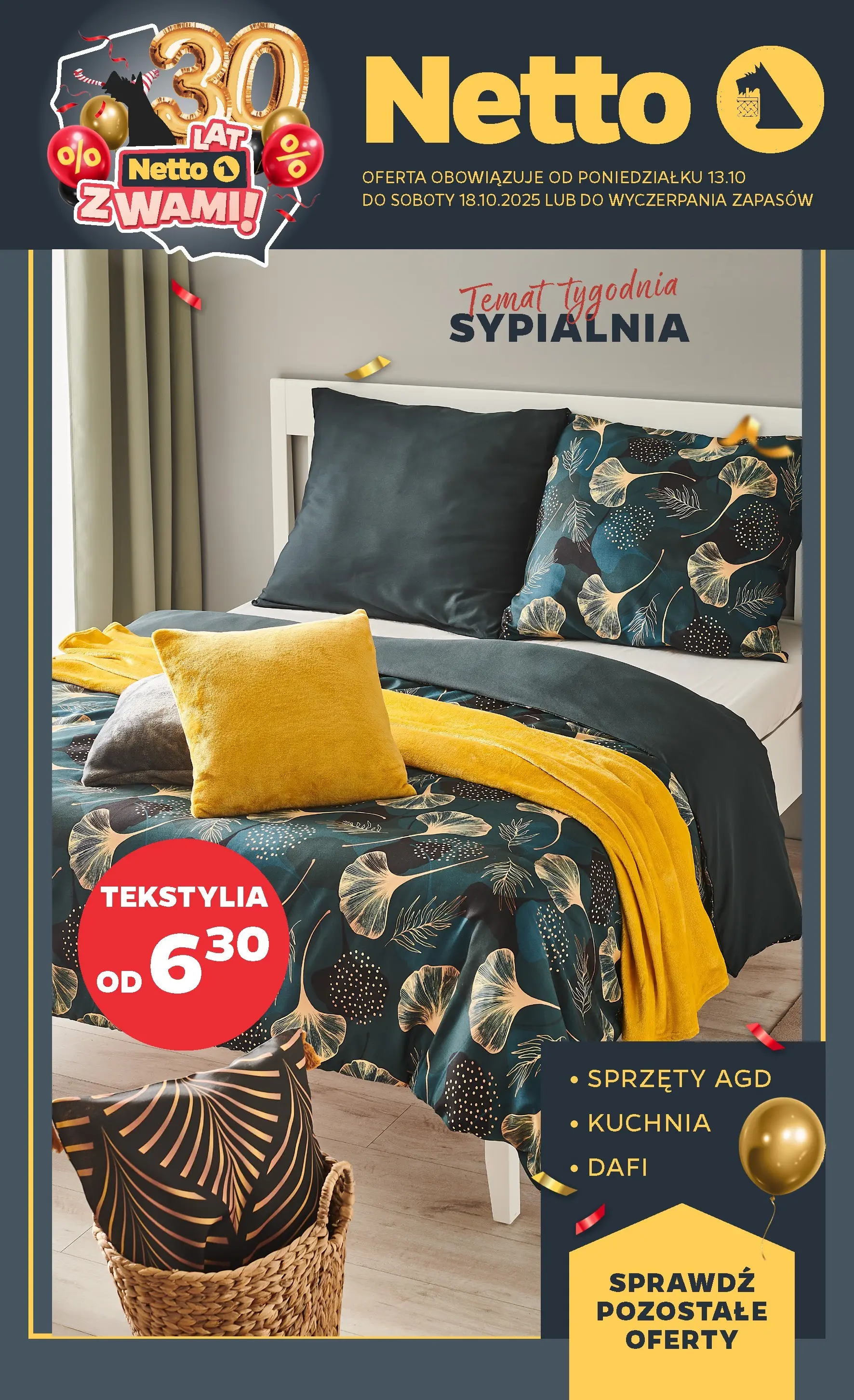 Netto gazetka - Spożywcza od 13.10.2025 - Aktualne promocje | Strona: 26 | Produkty: Tekstylia