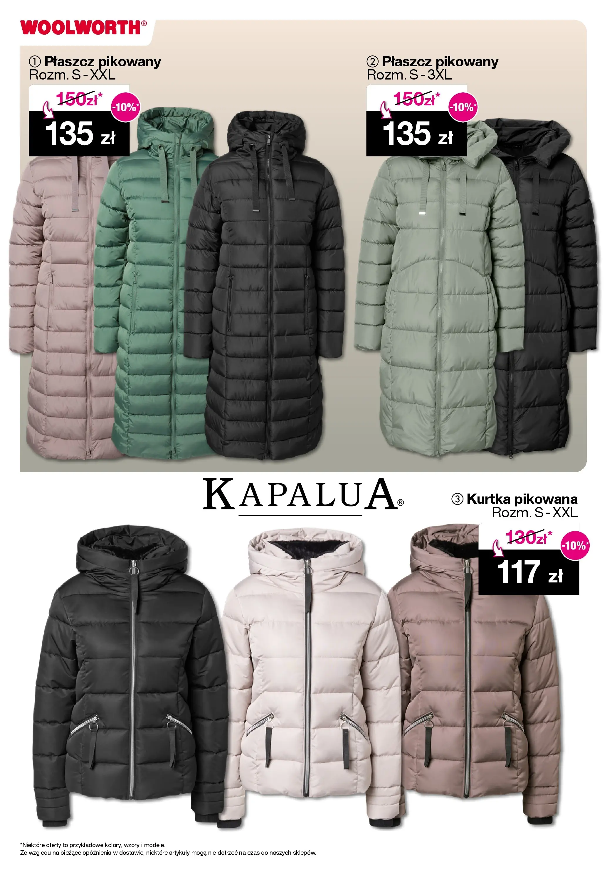 Woolworth Gazetka od (10.10.2025 - 20.10.2025) | Strona: 3 | Produkty: Kurtka, Płaszcz