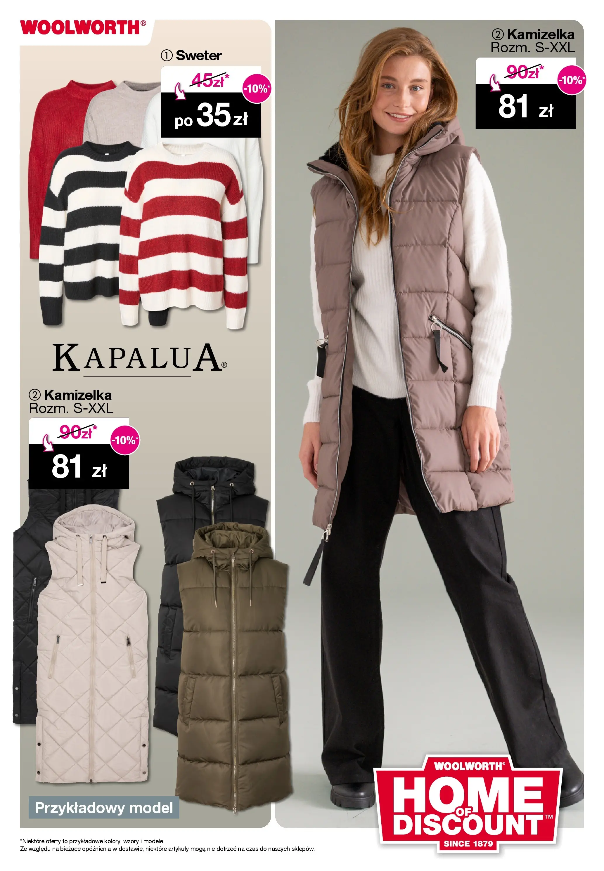Woolworth Gazetka od (10.10.2025 - 20.10.2025) | Strona: 5 | Produkty: Sweter, Kamizelka