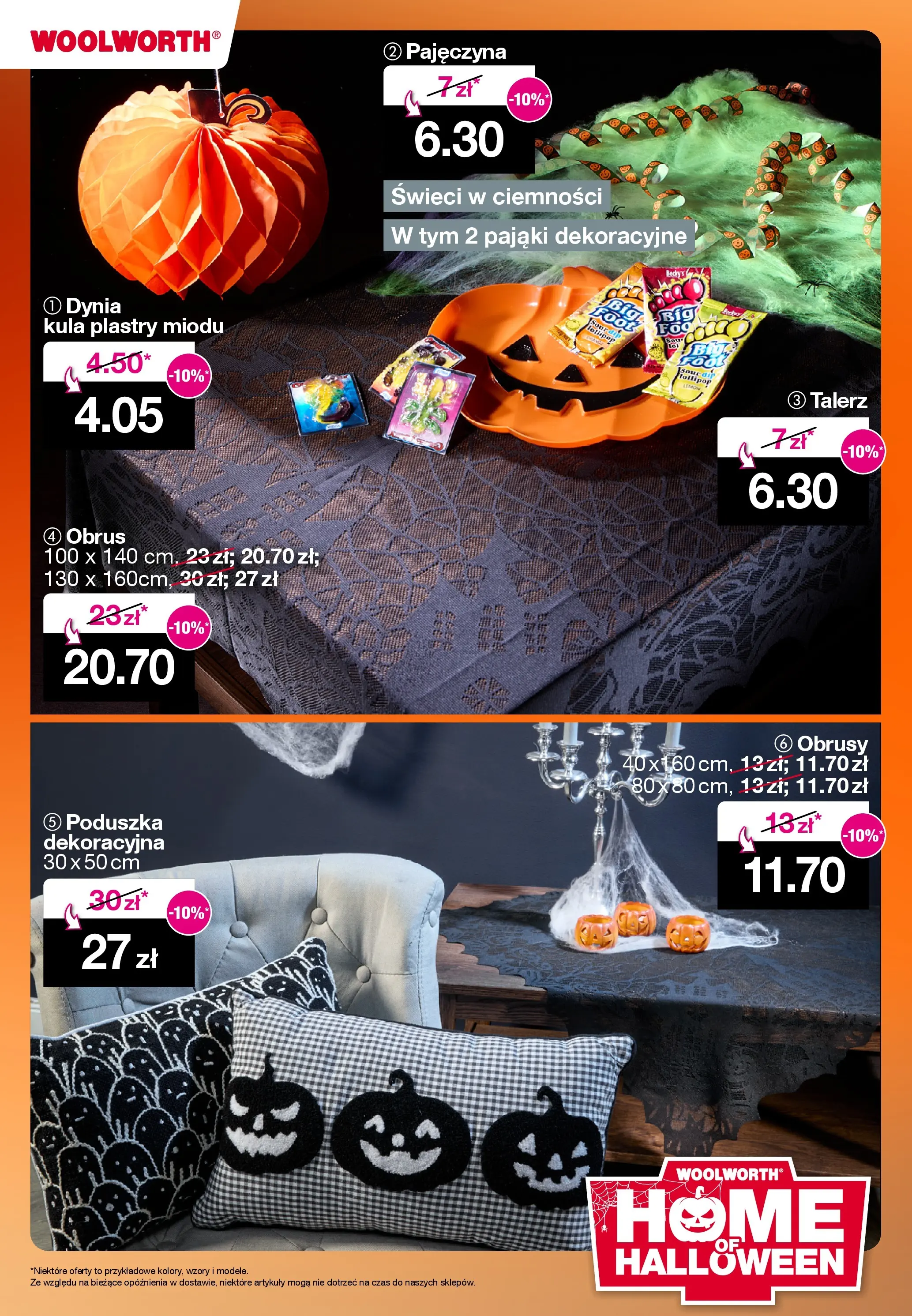 Woolworth Gazetka od (10.10.2025 - 20.10.2025) | Strona: 34 | Produkty: Dynia, Poduszka