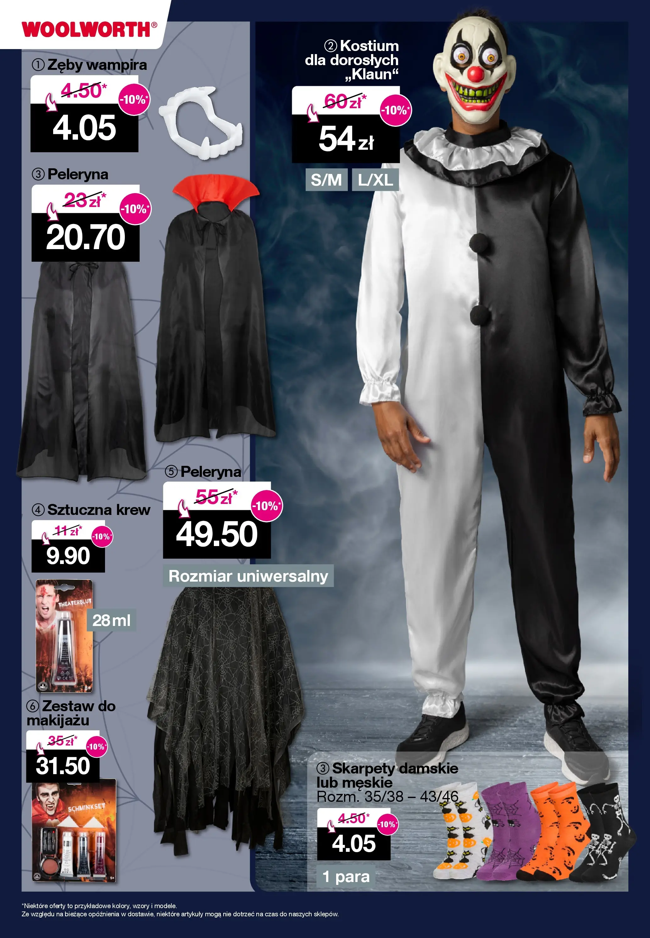 Woolworth Gazetka od (10.10.2025 - 20.10.2025) | Strona: 39 | Produkty: Skarpety, Skarpety damskie