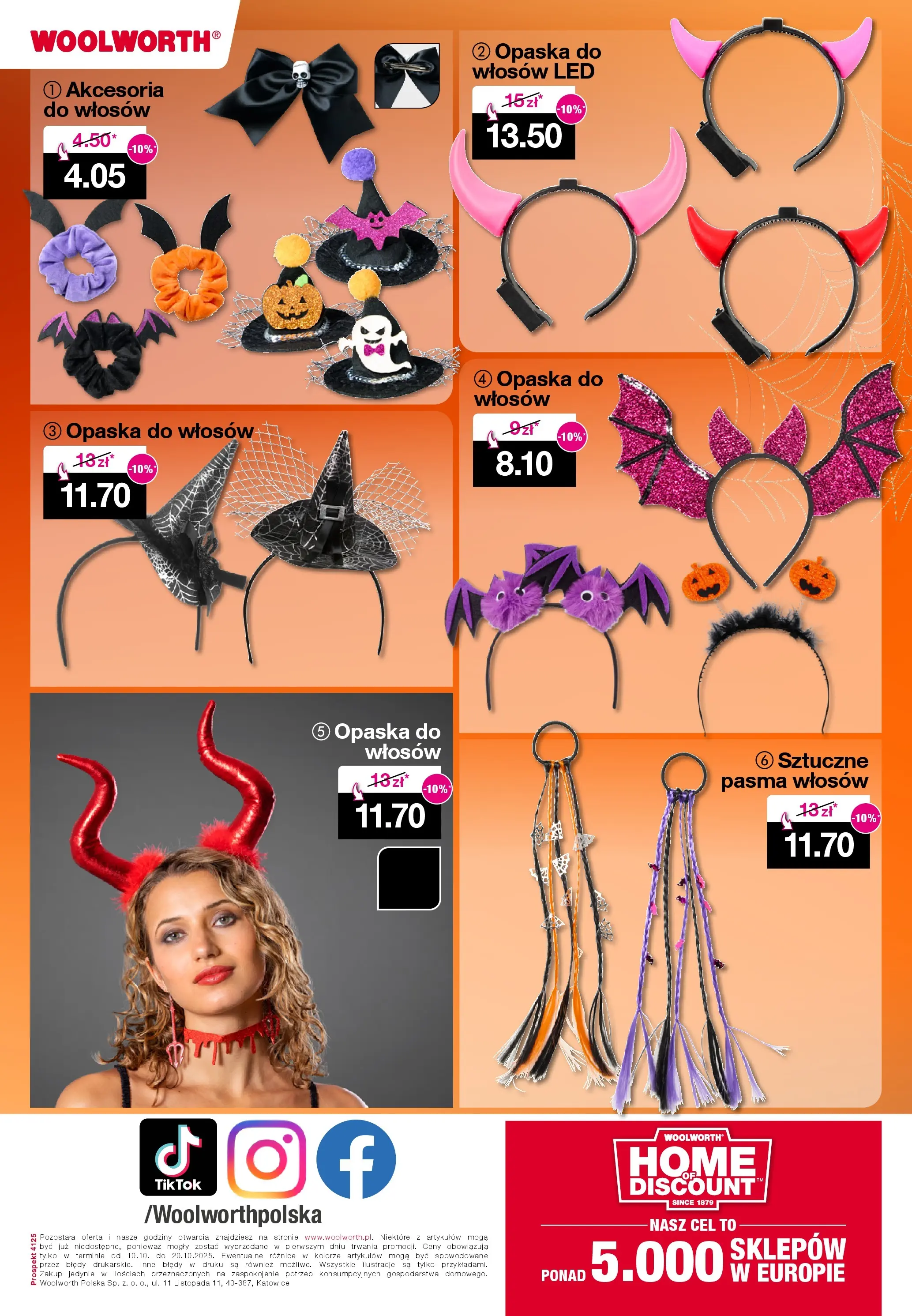 Woolworth Gazetka od (10.10.2025 - 20.10.2025) | Strona: 40 | Produkty: Opaska do włosów
