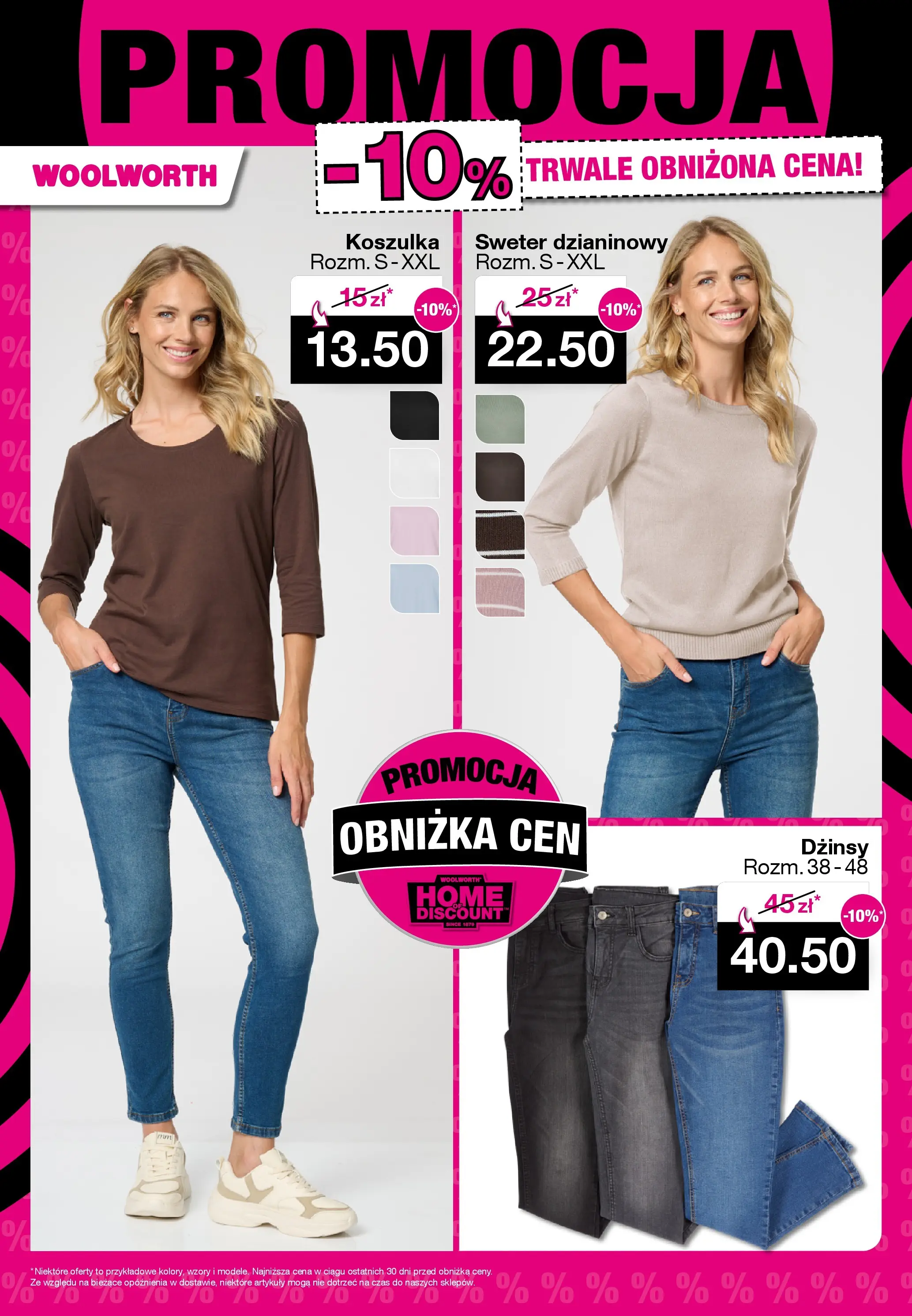 Woolworth Gazetka od (10.10.2025 - 20.10.2025) | Strona: 41 | Produkty: Sweter, Dżinsy
