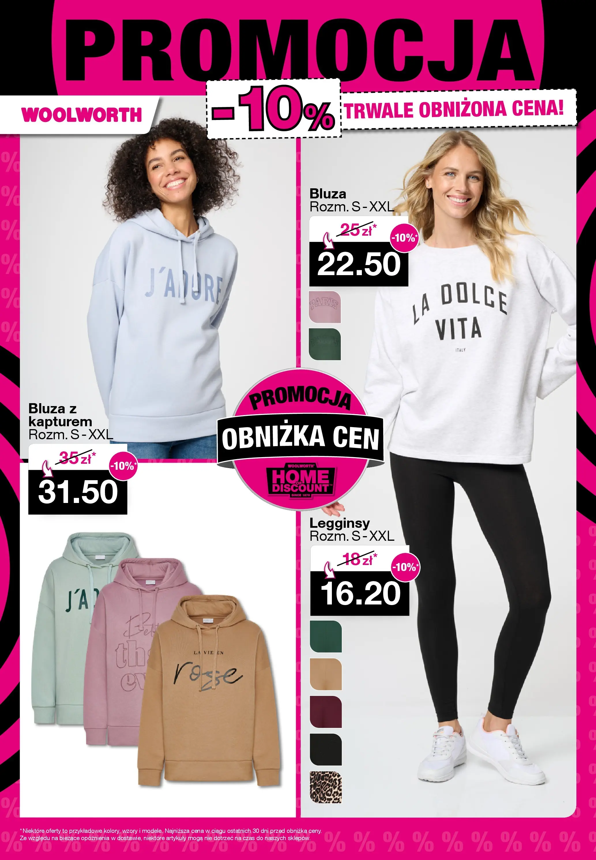 Woolworth Gazetka od (10.10.2025 - 20.10.2025) | Strona: 42 | Produkty: Bluza z kapturem, Legginsy