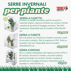 Serre invernali per piante