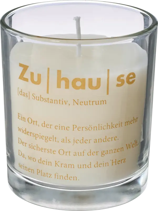 Dekorieren & Einrichten Kerzenglas "Zuhause"