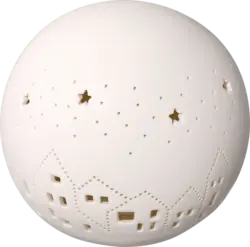 Dekorieren & Einrichten LED-Kugel aus Porzellan (7 cm)