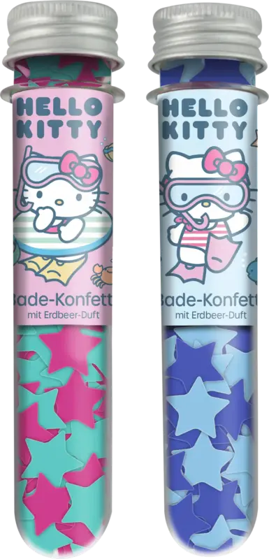 Kinder Badezusatz Badekonfetti Hello Kitty