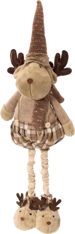 BOLTZE Stoffelch mit Ausziehbeinen bis 110 cm, Junge, braun