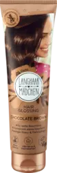 Langhaarmädchen Farb-Glanzbehandlung Glossing Chocolate Brown