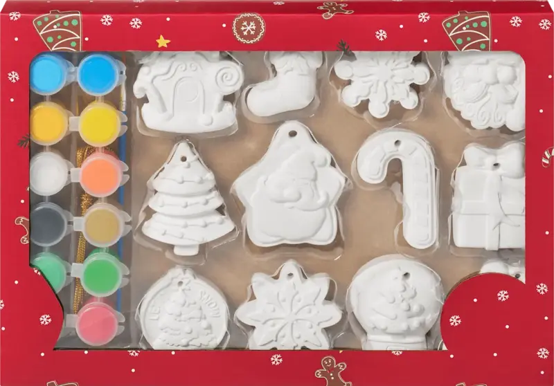 Dekorieren & Einrichten Gipsanhänger zum bemalen