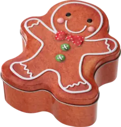 Dekorieren & Einrichten Metalldose, Lebkuchenmännchen