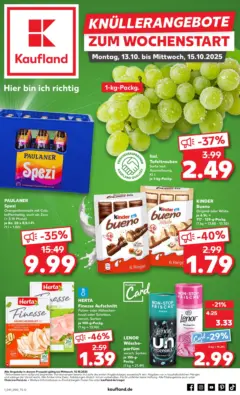 Kaufland prospekt Stuttgart	 ab 13.10.2025 gültig