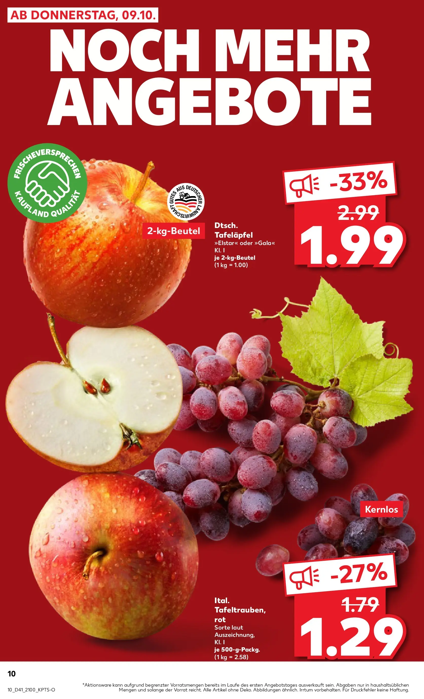 Prospekt Kaufland ab 13.10.2025 » Angebote Online zum Blättern | Seite: 10