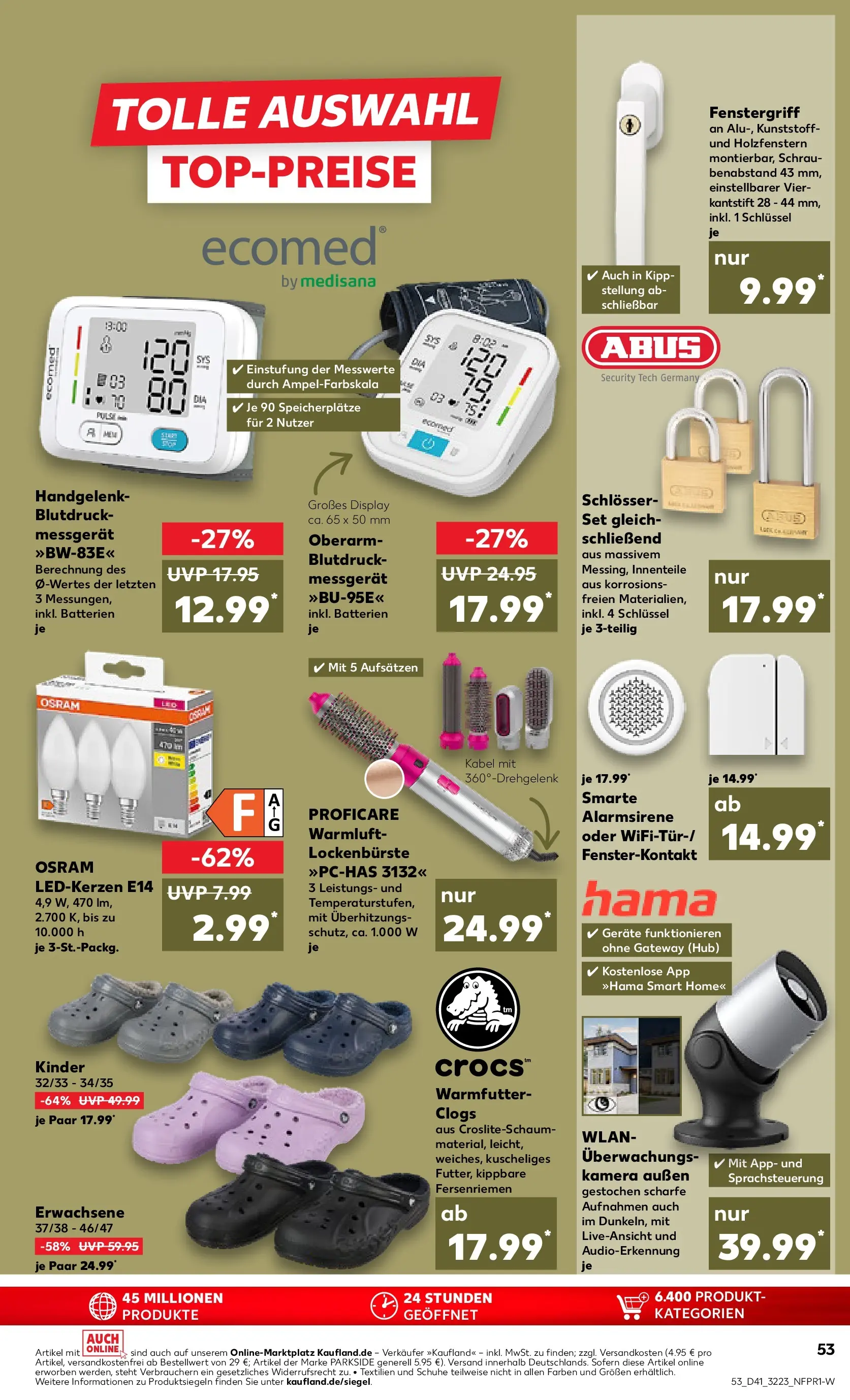 Prospekt Kaufland ab 13.10.2025 » Angebote Online zum Blättern | Seite: 53 | Produkte: Kamera, Kabel, Batterien, Monitor