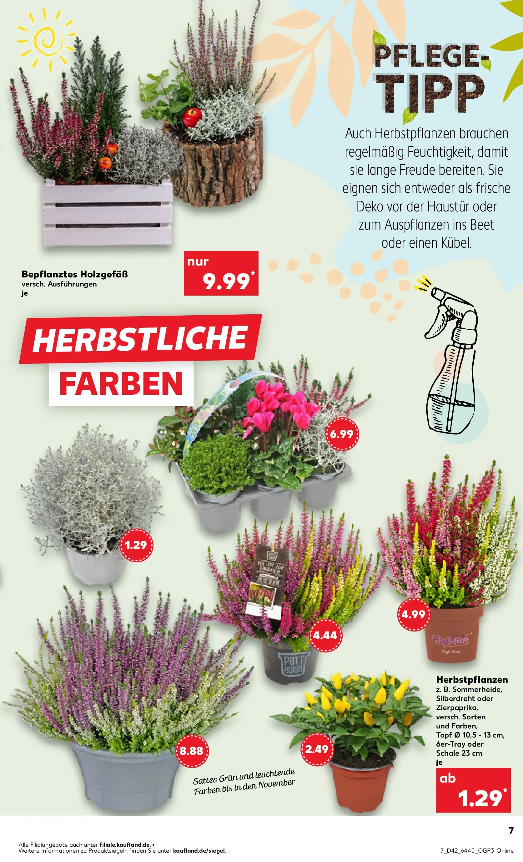 Prospekt Kaufland ab 15.10.2025 » Angebote und Werbung Online | Seite: 7 Prospekt Kaufland ab 15.10.2025 » Angebote Online zum Blättern | Seite: 7