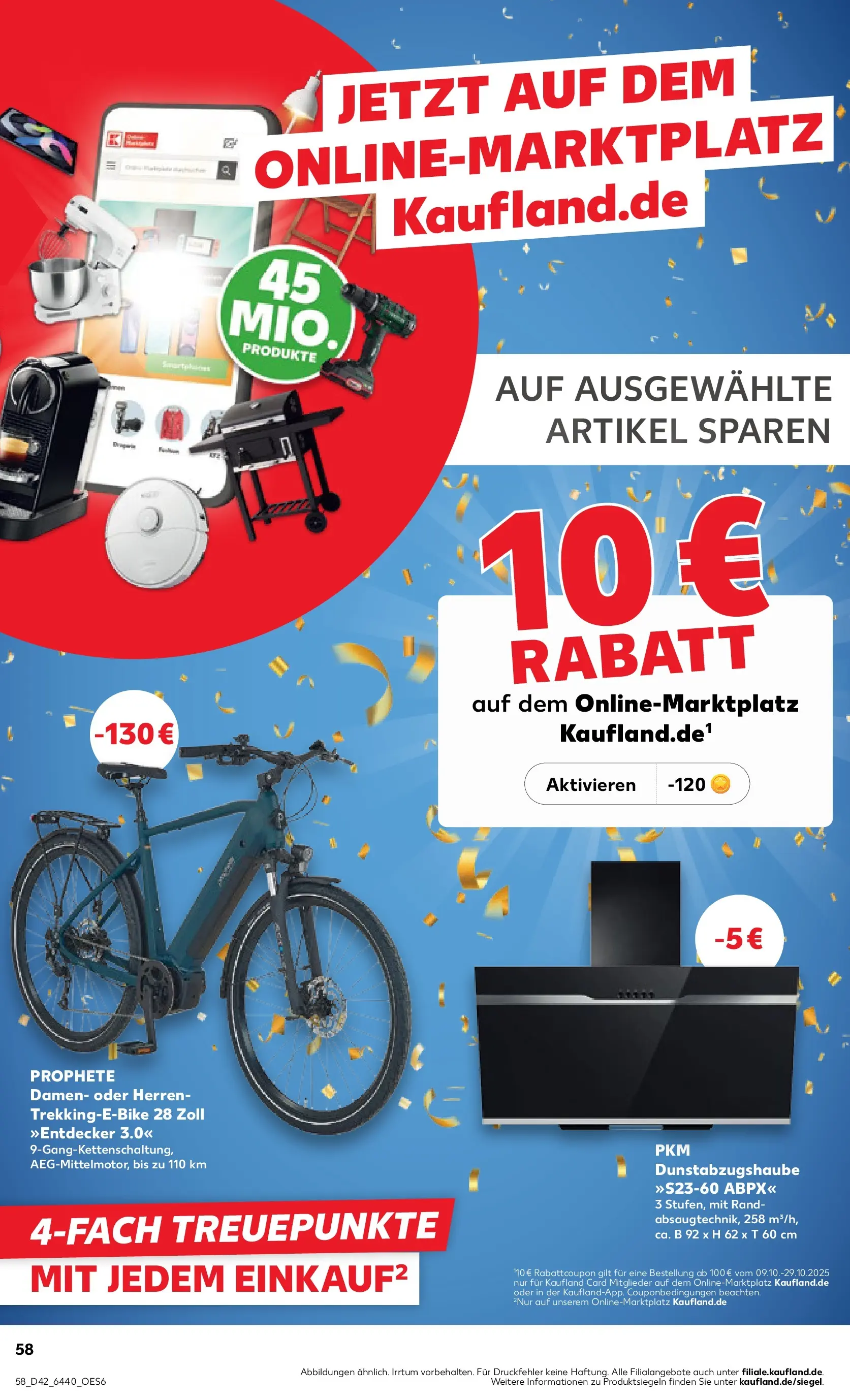 Prospekt Kaufland ab 15.10.2025 » Angebote und Werbung Online | Seite: 58 Prospekt Kaufland ab 15.10.2025 » Angebote Online zum Blättern | Seite: 58