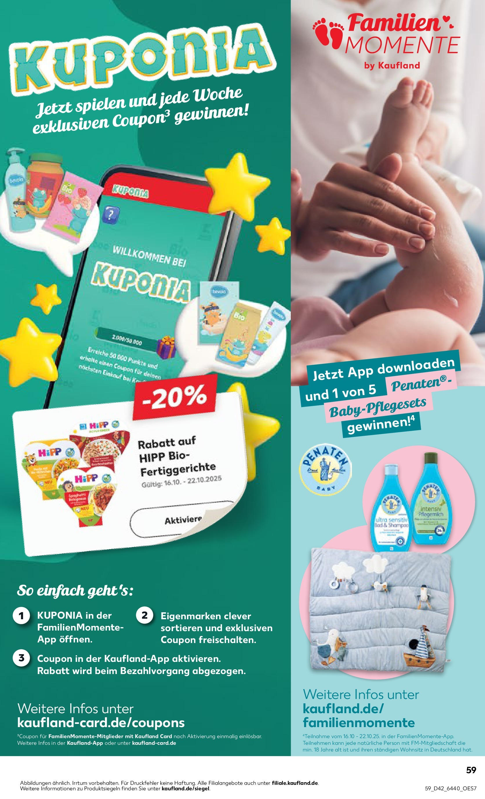 Prospekt Kaufland ab 19.10.2025 » Angebote Online zum Blättern | Seite: 59 | Produkte: Shampoo, Fertiggerichte