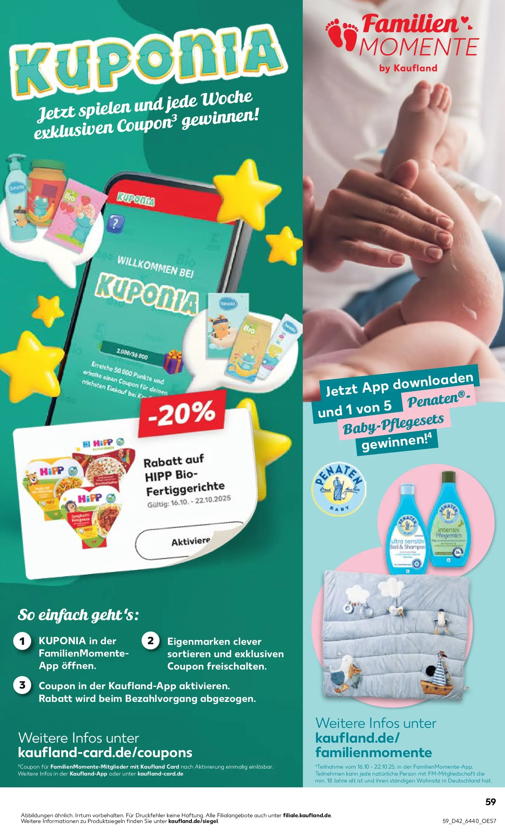 Prospekt Kaufland ab 15.10.2025 » Angebote und Werbung Online | Seite: 59 | Produkte: Shampoo, Fertiggerichte Prospekt Kaufland ab 15.10.2025 » Angebote Online zum Blättern | Seite: 59 | Produkte: Shampoo, Fertiggerichte