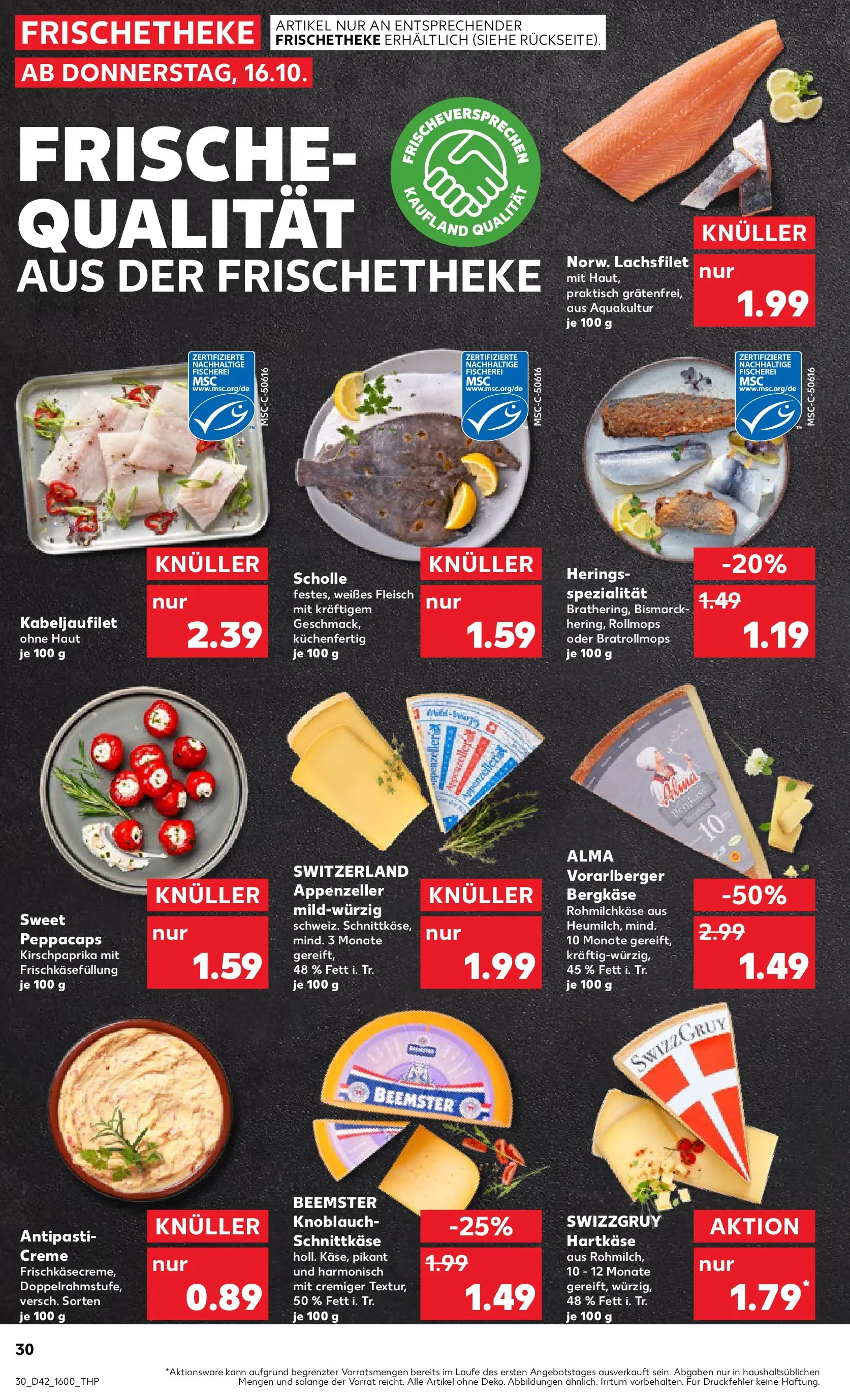 Prospekt Kaufland ab 15.10.2025 » Angebote und Werbung Online | Seite: 30 | Produkte: Creme, Knoblauch, Fleisch Prospekt Kaufland ab 15.10.2025 » Angebote Online zum Blättern | Seite: 30 | Produkte: Creme, Knoblauch, Fleisch
