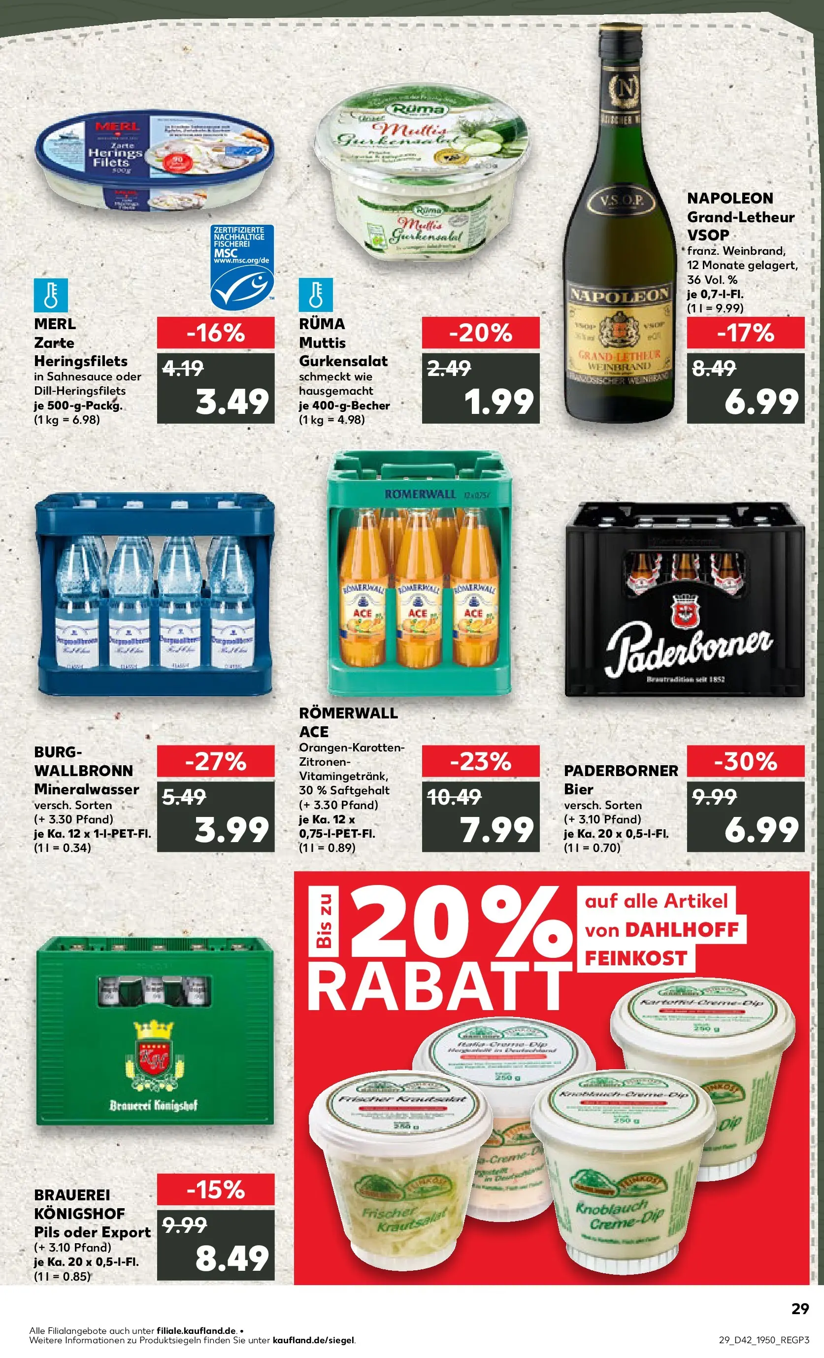 Prospekt Kaufland ab 15.10.2025 » Angebote und Werbung Online | Seite: 29 | Produkte: Bier, Pils, Mineralwasser, Zitronen Prospekt Kaufland ab 15.10.2025 » Angebote Online zum Blättern | Seite: 29 | Produkte: Bier, Pils, Mineralwasser, Zitronen