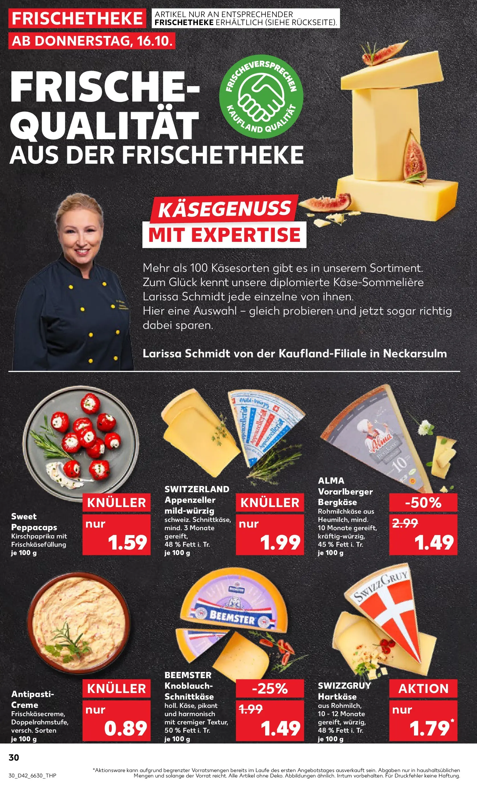 Prospekt Kaufland ab 15.10.2025 » Angebote und Werbung Online | Seite: 30 | Produkte: Creme, Knoblauch Prospekt Kaufland ab 15.10.2025 » Angebote Online zum Blättern | Seite: 30 | Produkte: Creme, Knoblauch