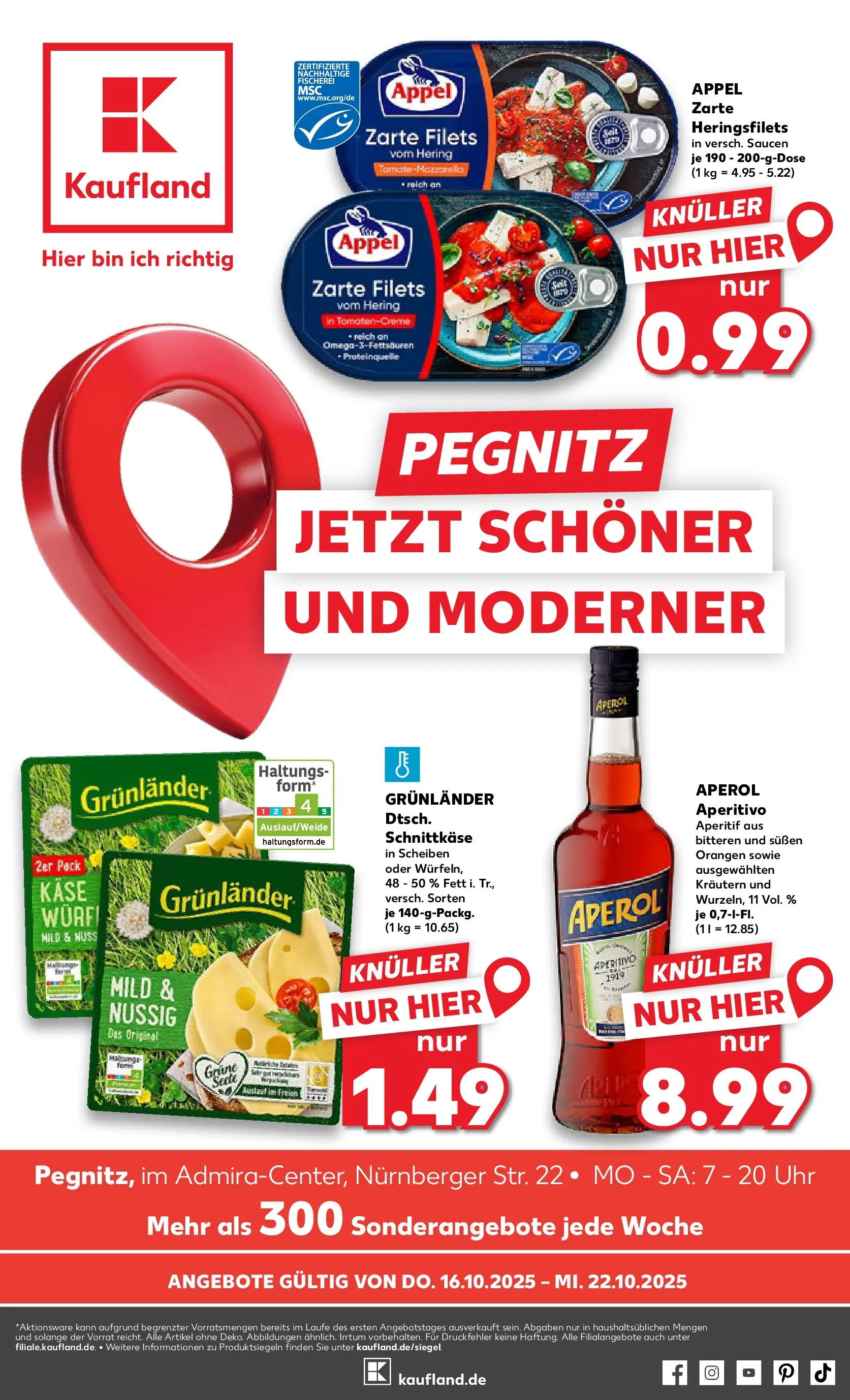 Prospekt Kaufland ab 15.10.2025 » Angebote und Werbung Online | Seite: 1 | Produkte: Käse, Mozzarella, Orangen, Uhr Prospekt Kaufland ab 15.10.2025 » Angebote Online zum Blättern | Seite: 1 | Produkte: Käse, Mozzarella, Orangen, Uhr